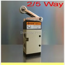 5 шт/лот 1/" Airtac Тип MSV 86522R механический клапан воздушные клапаны, 5 портов 2 Позиции роликового типа, MSV-86522R