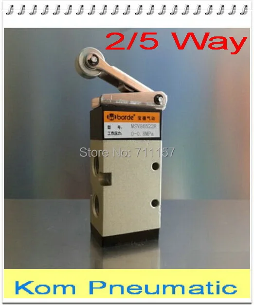 5 шт./лот Бесплатная доставка 1/4 дюйма Airtac Тип MSV 86522R механические клапаны