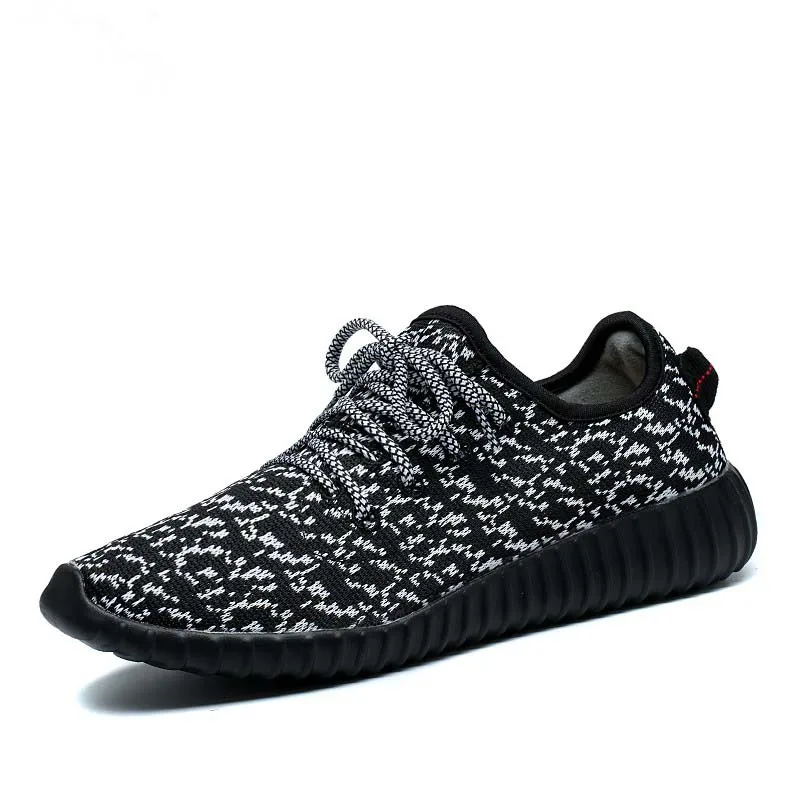 2017 New Men's 350 Sport Running Shoes Ultra Breathable Jogging Shoes Male Boost Walking Sneakers Top Feminino Trainers 1414