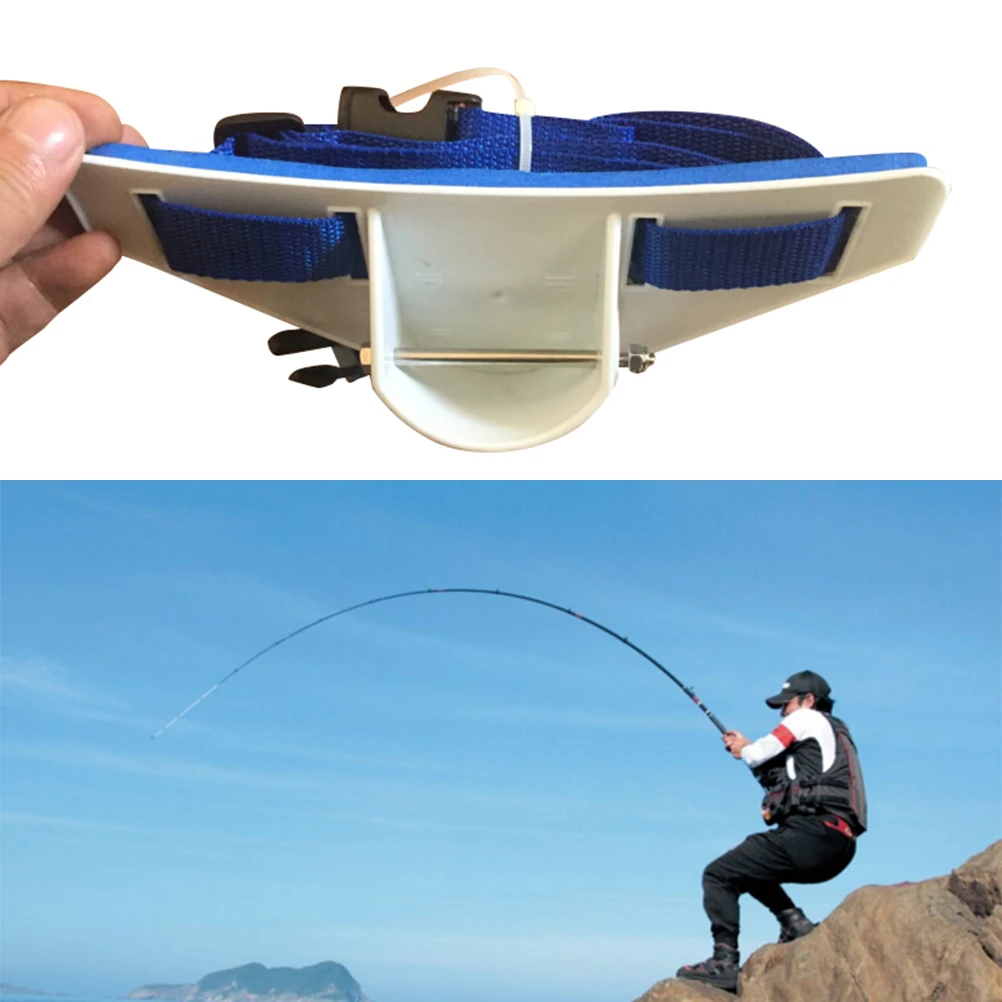 Big Gimbal fighting Tackle Sea Fishing Waist Belt Rod Holder Belt Game