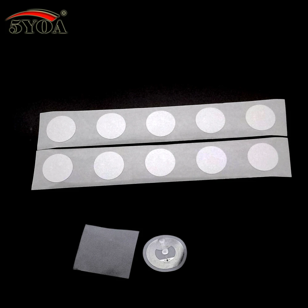 

50pcs NTAG215 NFC Stickers Tag For TagMo Dia.25mm Lable Forum Type2 Sticker
