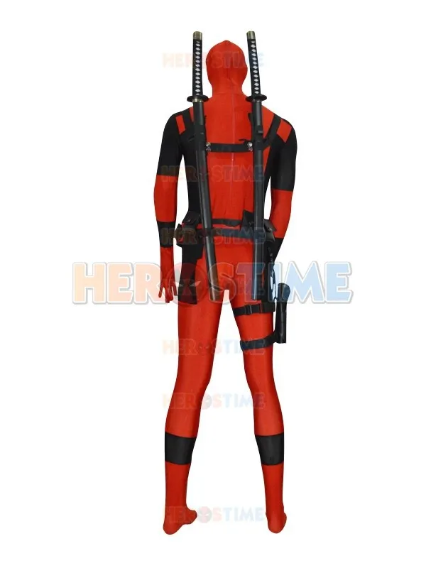 2015 New! Deadpool Superhero Prop Swords Backstrap
