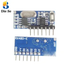 433Mhz RF Receiver Learning Code Decoding Module 433mhz Wireless 4 CH output DIY kit For Remote Control 1527 encoding