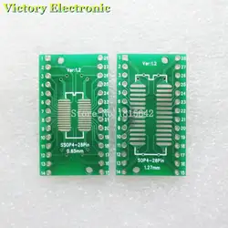 10 шт./лот TSSOP28 SSOP28 к DIP28 SOP28 передачи Совета DIP Булавки Board шаг Новый адаптер оптовая продажа