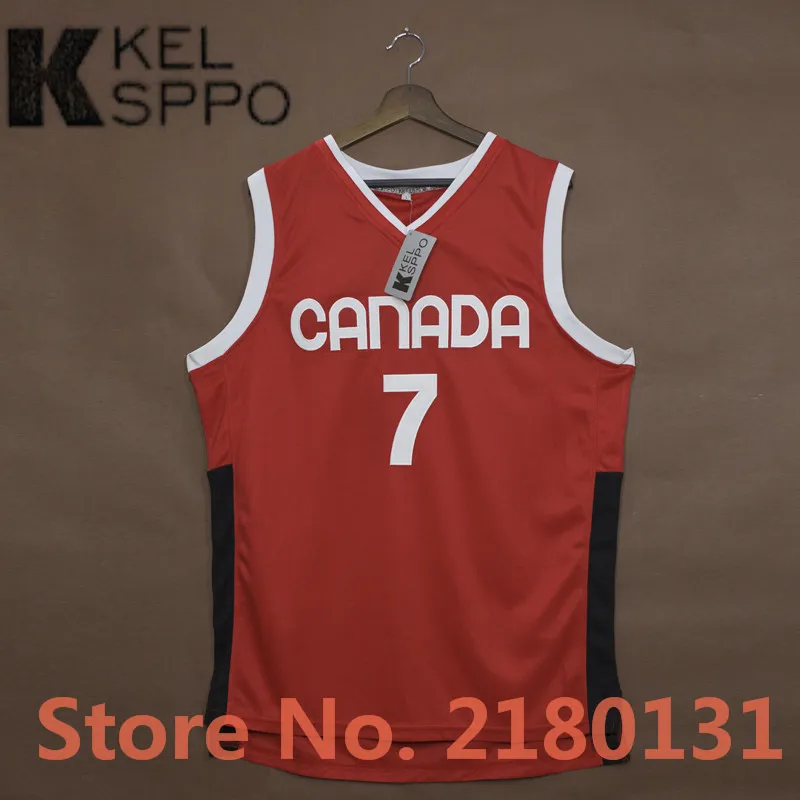 

Custom Adult Throwback Basketball Jerseys #7 Steve Nash Team Canada Embroidered Basketball Jersey Size XXS-6XL