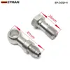 Epman Sport Banjo Bolt Kit M10x1.0 to 4AN Turbo Oil Feed 1.5mm Restrictor For Mitsubishi TD025L EP-CGQ111 ► Photo 2/6