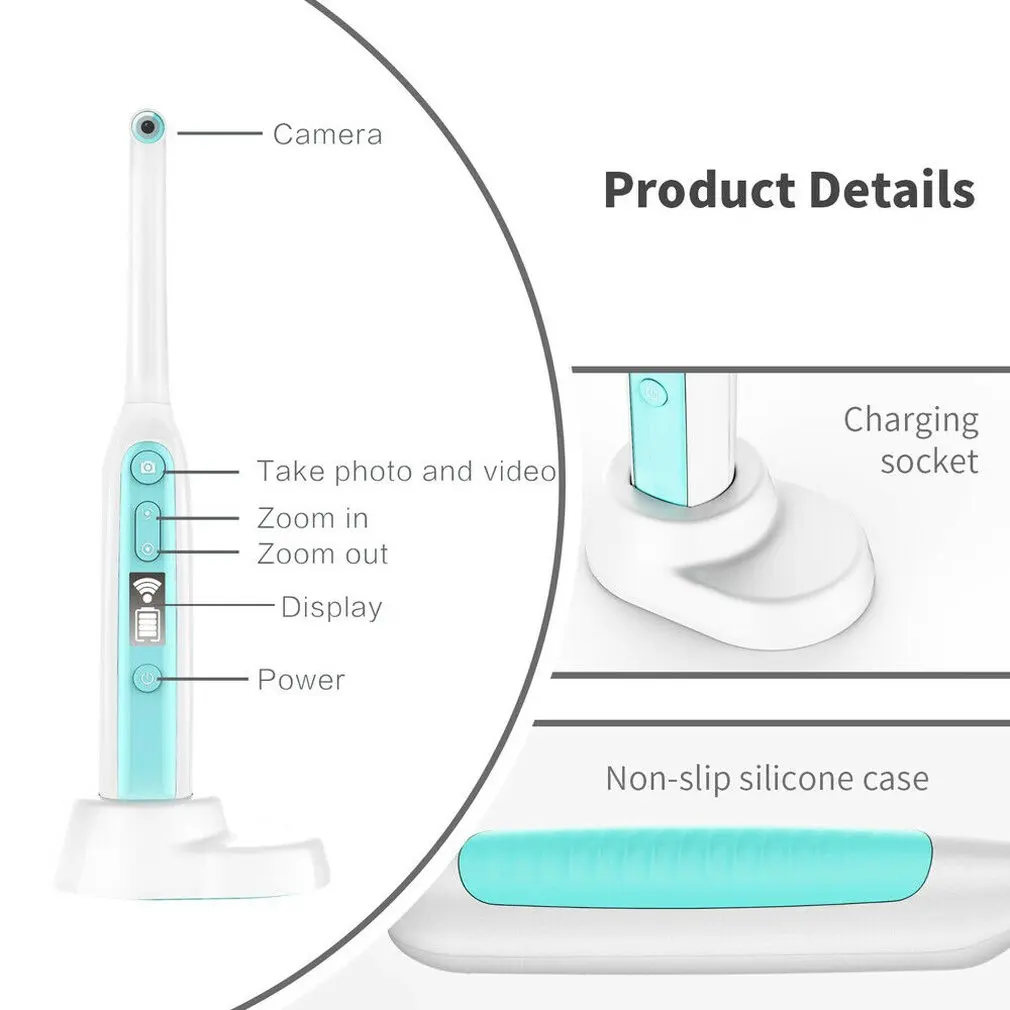 2000 M WiFi HD USB Intra стоматологический для ротовой полости полость рта, usb-камера стоматологическое устройство и оральный светодиодный свет в