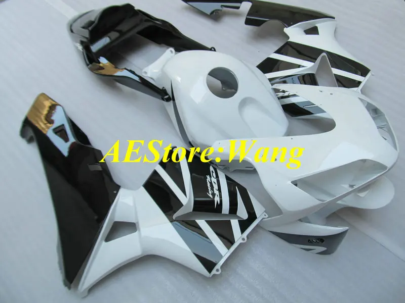Мотоцикл обтекатель комплект для HONDA CBR600RR F5 03 04 CBR 600RR CBR 600 RR 2003 2004 ABS черно белые обтекатели комплект+ подарки HL04
