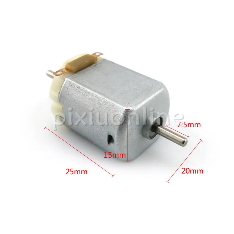 

J248b Micro DC-Motor 130 Double Output Shafts Motor 3V 15000RPM DIY Model Machine Making Small DC Motor Sell at a Loss