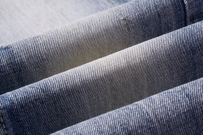 Vintage Designer Men Jeans Blue Color Straight Fit 100% Cotton Denim Pants hombre Fashion Classical Jeans Men Ripped Jeans homme