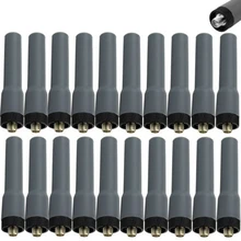 20pcs SMA-F 144MHz/430MHz Soft Antenna for BaoFeng BF-UV5RE BF-UV5RB CB Radio Kenwood HYT Retevis H777 Walkie Talkie zte antena