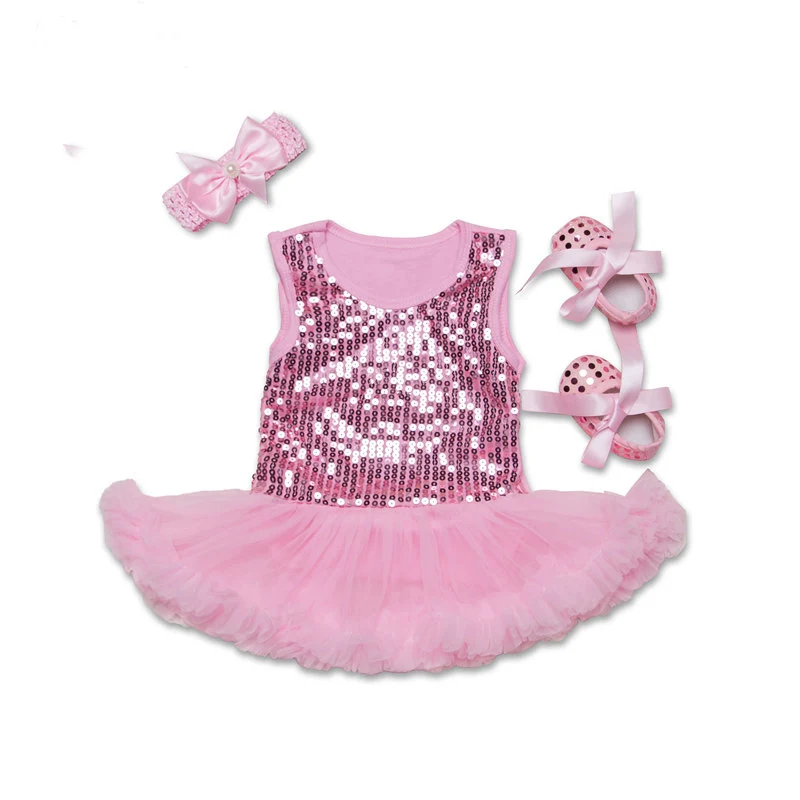 

Tailored Design Reborn Doll Clothes Pretty Princess Dress For 22Inch 55CM Reborn Bebe Doll Accessory 0-3Month Babies Dress