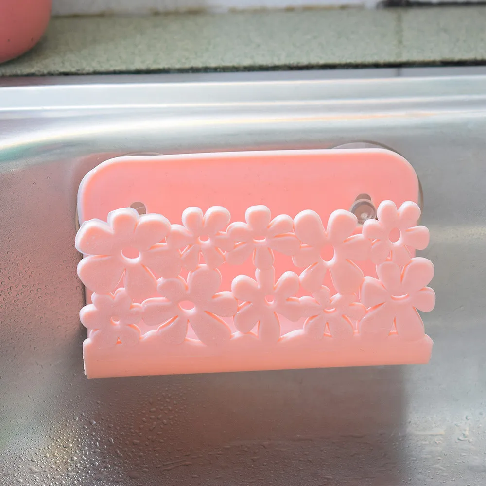 Новая кухонная ванная сушилка для посуды держатель губки на присоске зажим для тряпичного хранения стойка для хранения мыла присоска губка# T2