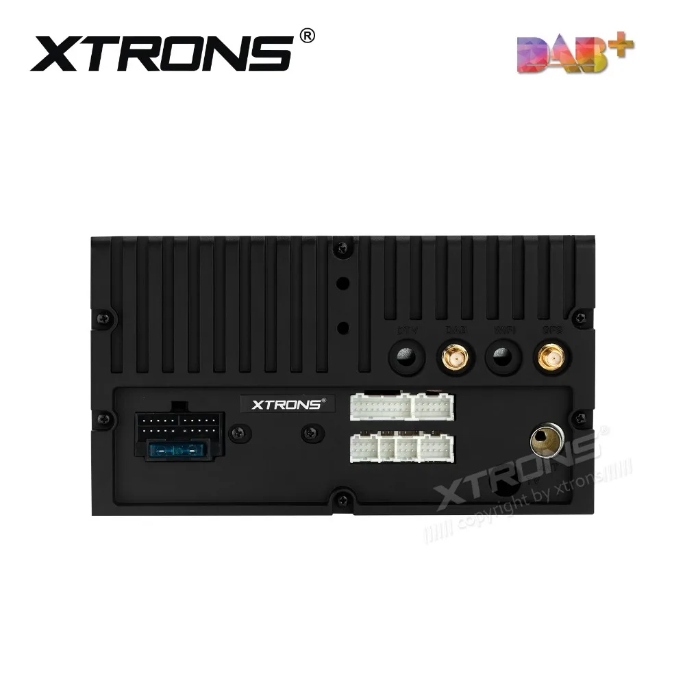XTRONS 6 2 дюйма универсальный din Автомобильный Радио Стерео DVD плеер DAB + Canbus GPS