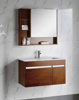 

best sale high quality solid wood Wall Mounted bathroom vanity 0283-1088