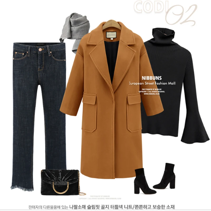 Wool Blends Women Jacket Coat 2018 Autumn Spring Work Office Jackets Plus Size Casual Long Sleeve Single Button Blazer Suit 3XL Wool Blends Women Jacket Coat 2018 Autumn Spring Work Office Jackets Plus Size Casual Long Sleeve Single Button Blazer Suit 3XL