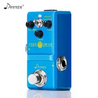 Donner Tube Drive Distortion Overdrive Guitar Effect Pedal Mini Pure Analog Circuit Chorus Effect Pedal True Bypass Guitar Parts