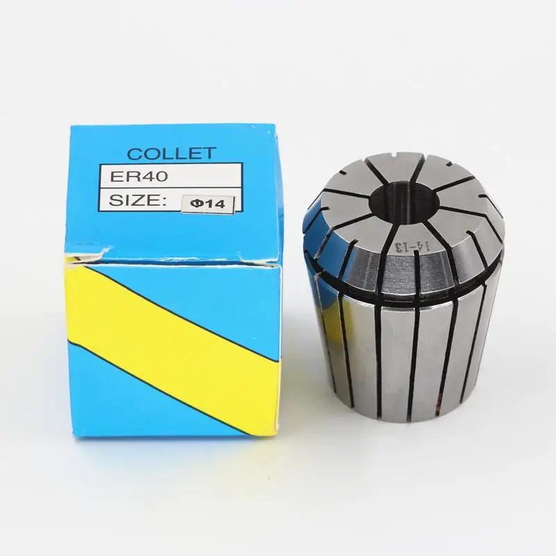 ER40 14 . ER collet. Collet. Material 65 Mn spring steel. Accuracy 0
