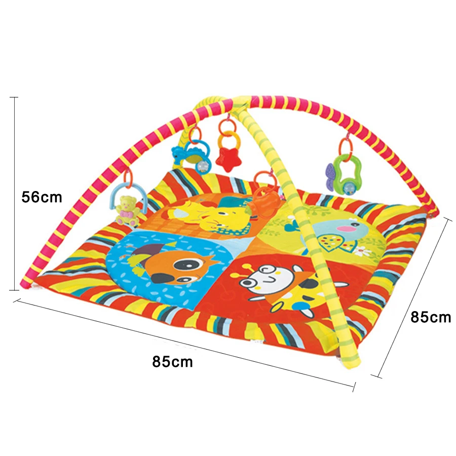 Детское игровое одеяло, 5 игрушек с рисунком роста, детское ползающее одеяло ткань коврик для ползания, водонепроницаемое одеяло