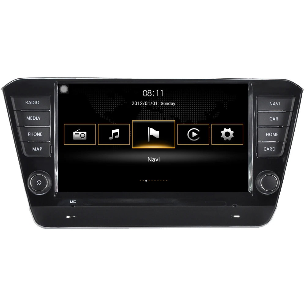 ForSkodaSuperb201620172018MIBSystem1DinAndroidAutoCarPlay