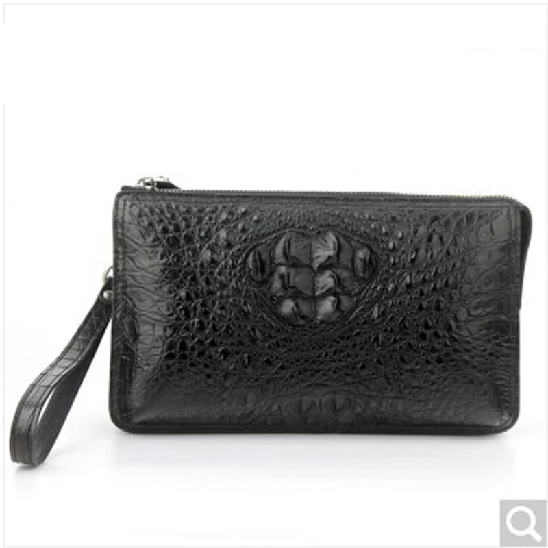 Luolaini Alligator Leather Men Handbag Private Custom Skull Making Luolaini Alligator Leather Men Handbag Private Custom Skull Making Business Fashion Man Hand Bag Clutch On Aliexpress Alibaba