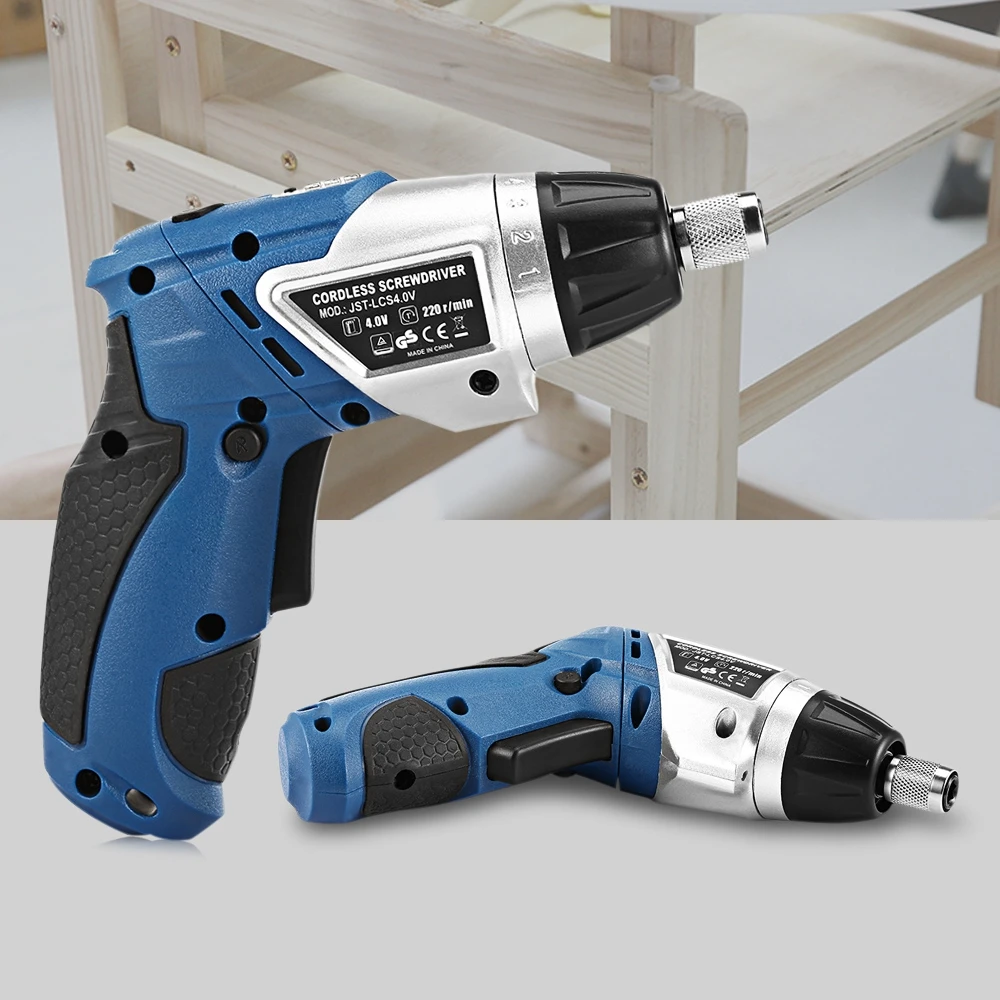 Multifunctional Electric Screwdriver 180 Degree Rotation Rechargeable Electric Drill bits