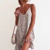 Fashion Summer Boho Print Short Mini Dress Princess Dress Loose Sleeveless Casual Beach Dress Women Party Dress Vestido de festa ► Photo 1/6