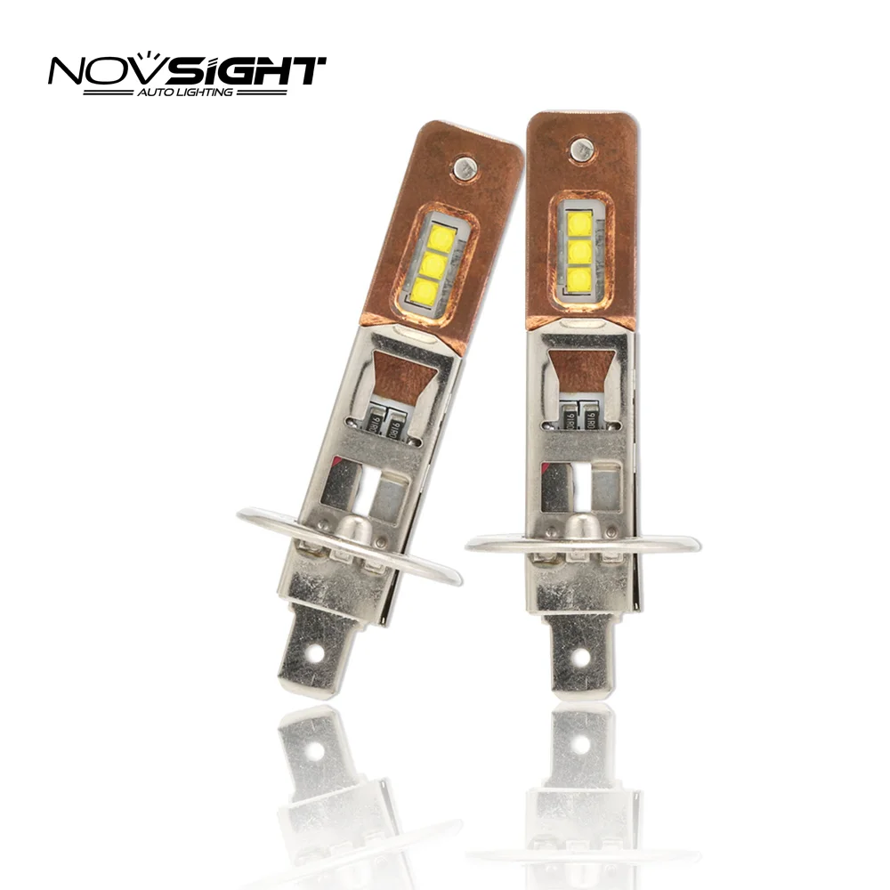Novsight Автомобильные светодиодные лампы H7 H11 H1 HB4 9006 HB3 9005 противотуманный
