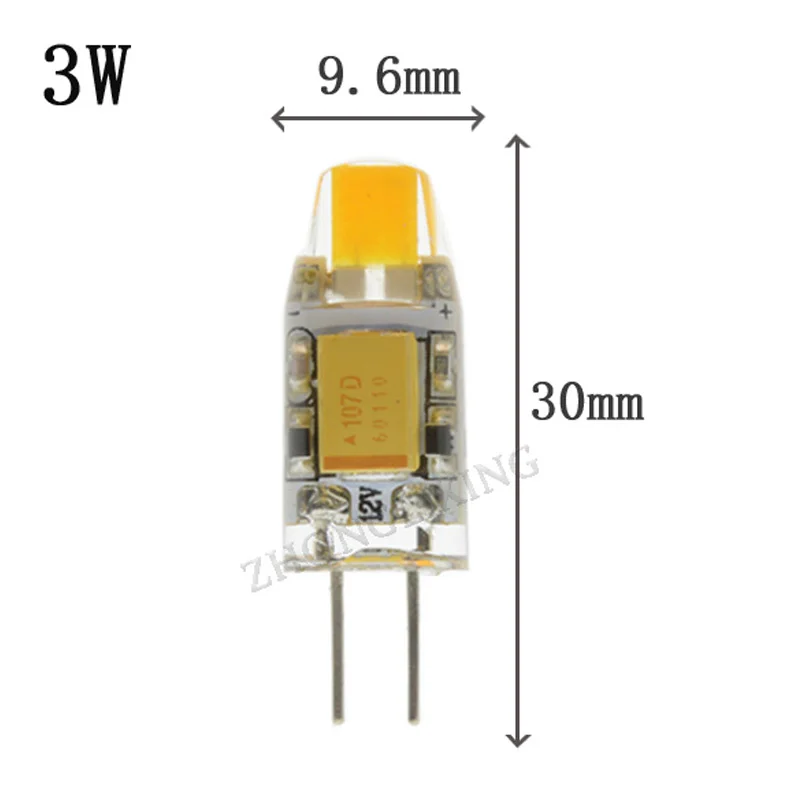 G4 светодиодный мини-светильник 12 В DC/AC 3 Вт 6 Вт светодиодный G4 светодиодный s светильник люстра супер яркий G4 COB силиконовые лампы ампулы