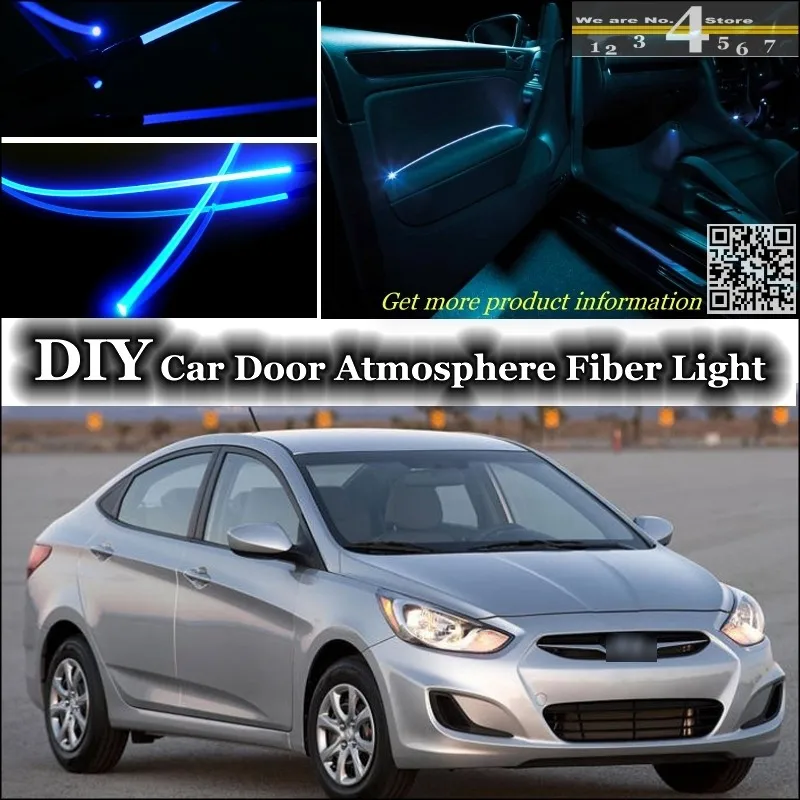 Car Inside Atmosphere Light Of Hyundai Accent Verna i25