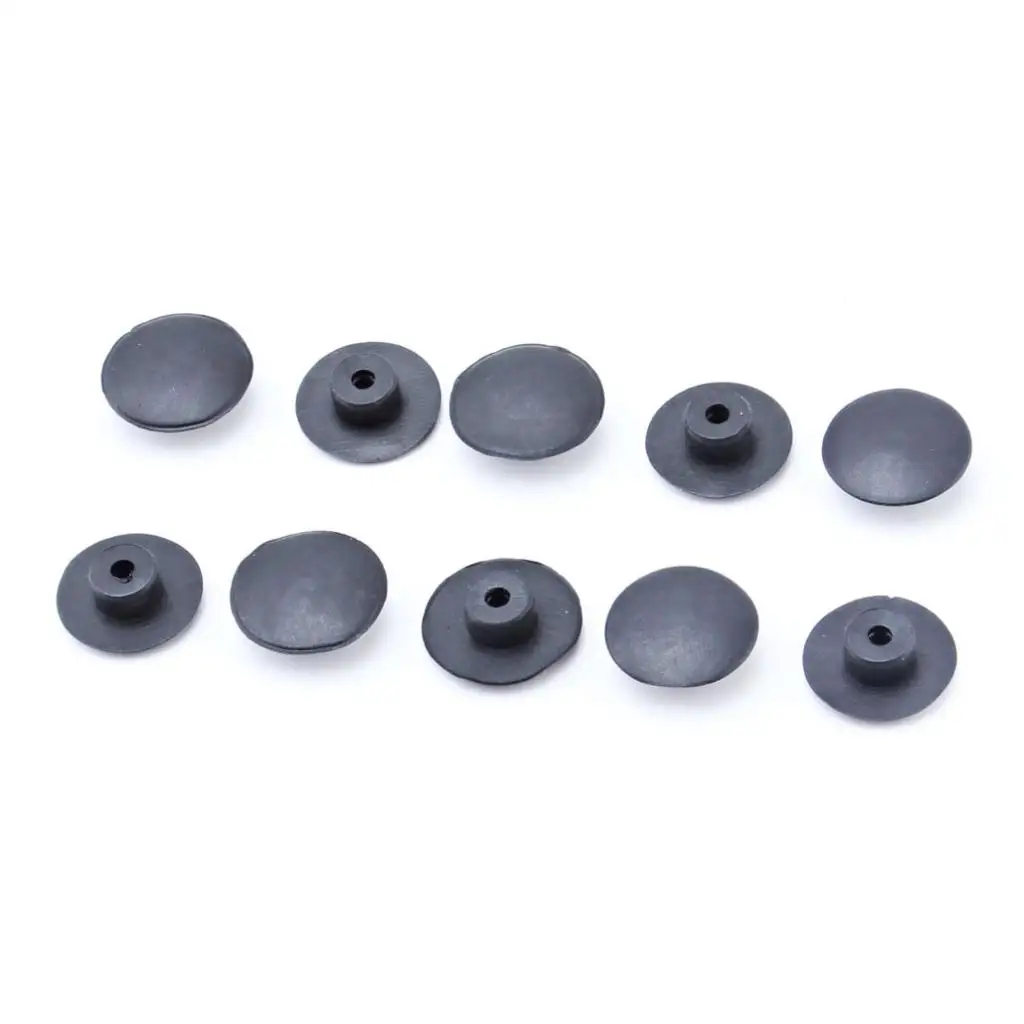 10Pcs/lot MTB Mountain Bike Stem  M6 Screw Cover Bolts Road Bicycle Headset  BLACK