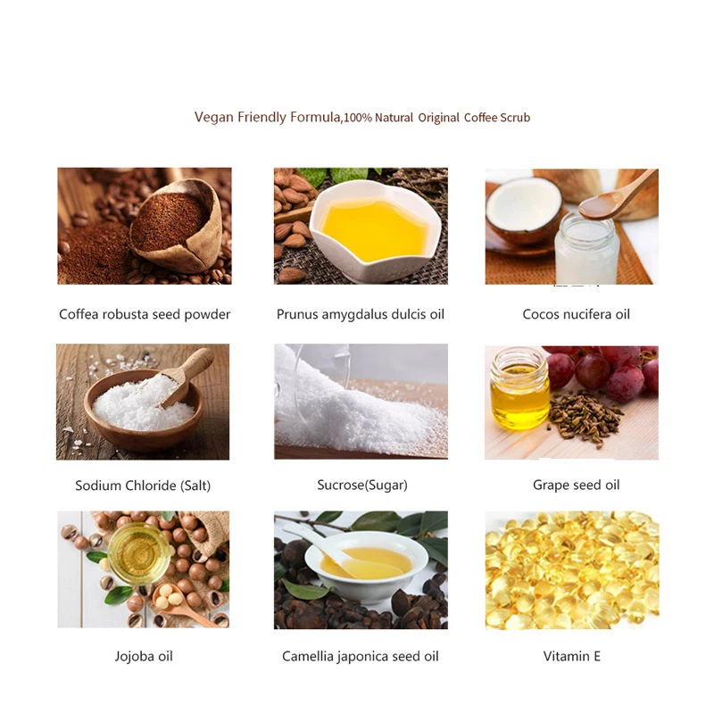 Creme de Limpeza Sal do Mar Aliver Café Pack Cara Esfrega Morto Esfoliação Corporal Facial Esfoliante Clareamento Hidratante 5 5 Cheap Tratamentos esfoliantes e p corpo