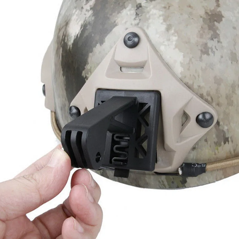 Для тактического шлема GoPro фиксированная База крепление Адаптер для Gopro Hero 8 7 6 5 SJCAM YI 4k H9 DJI OSMO Экшн-камера набор аксессуаров