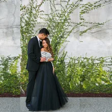 Сезон: весна–лето длинные Тюлевая юбка Женский разнообразие Цвет черная плиссированная Max Для женщин юбка-пачка качество Тюль платья для женщин