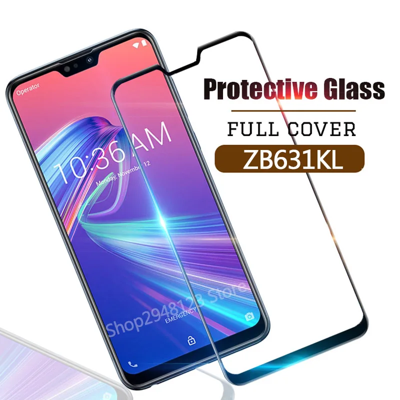 Screen Protector Tempered Glass For Asus Max Pro ZB631KL Case For Asus Zenfone Max Pro M2