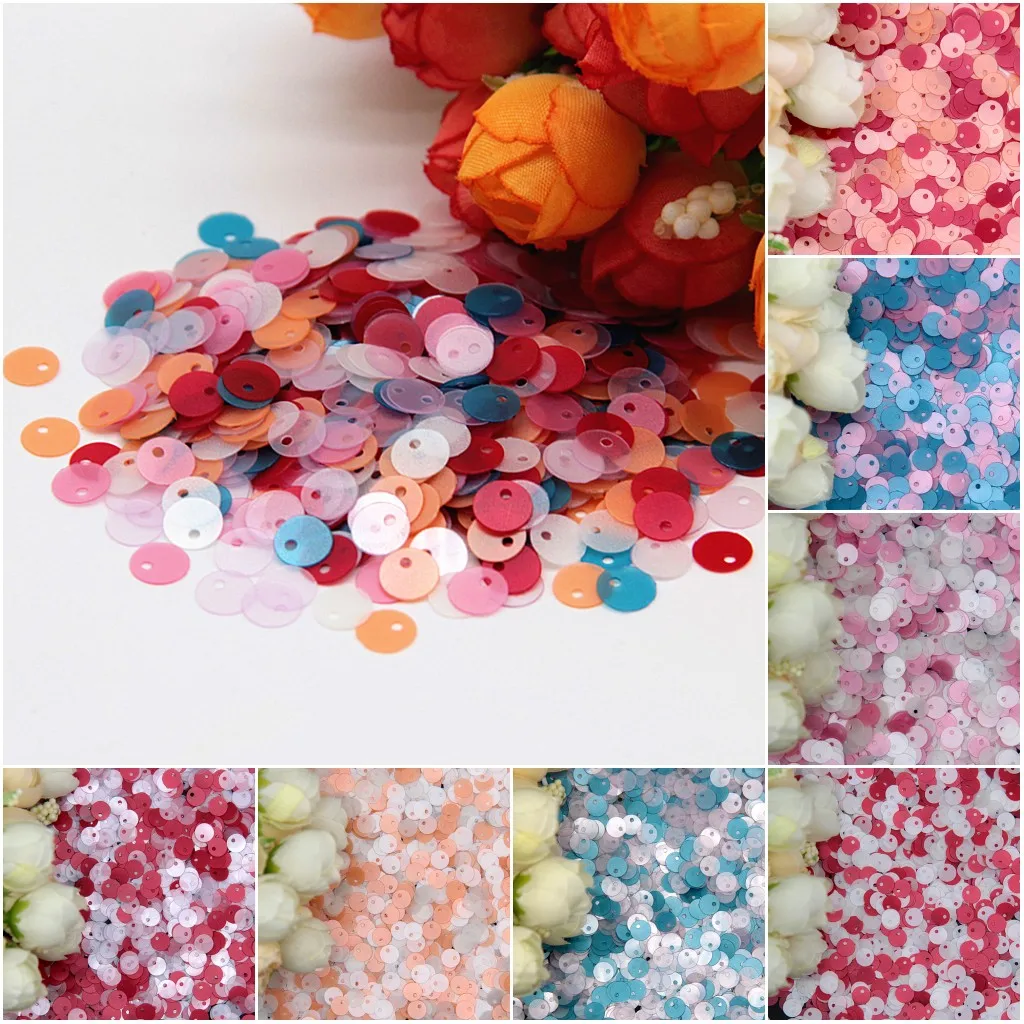 multicolor sequin flats
