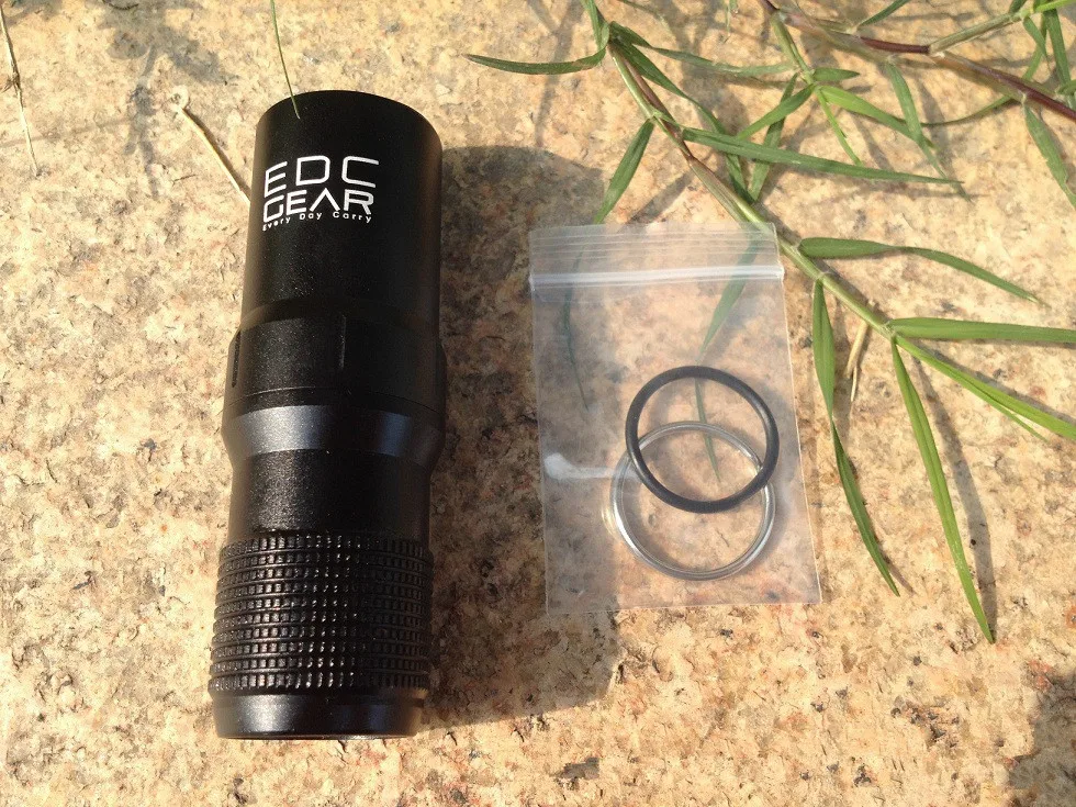 EDC gear CNC технология прочности алюминиевая водонепроницаемая герметичная