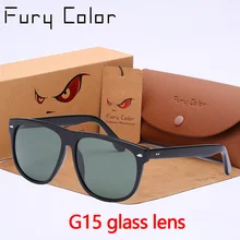 De gran tamaño gafas de sol wayfarer de vidrio G15 lente gradiente gafas de sol hombres mujeres UV400 gafas de sol gafas de sol masculinas gafas de sol gafas femeninas gafas de sol 4147