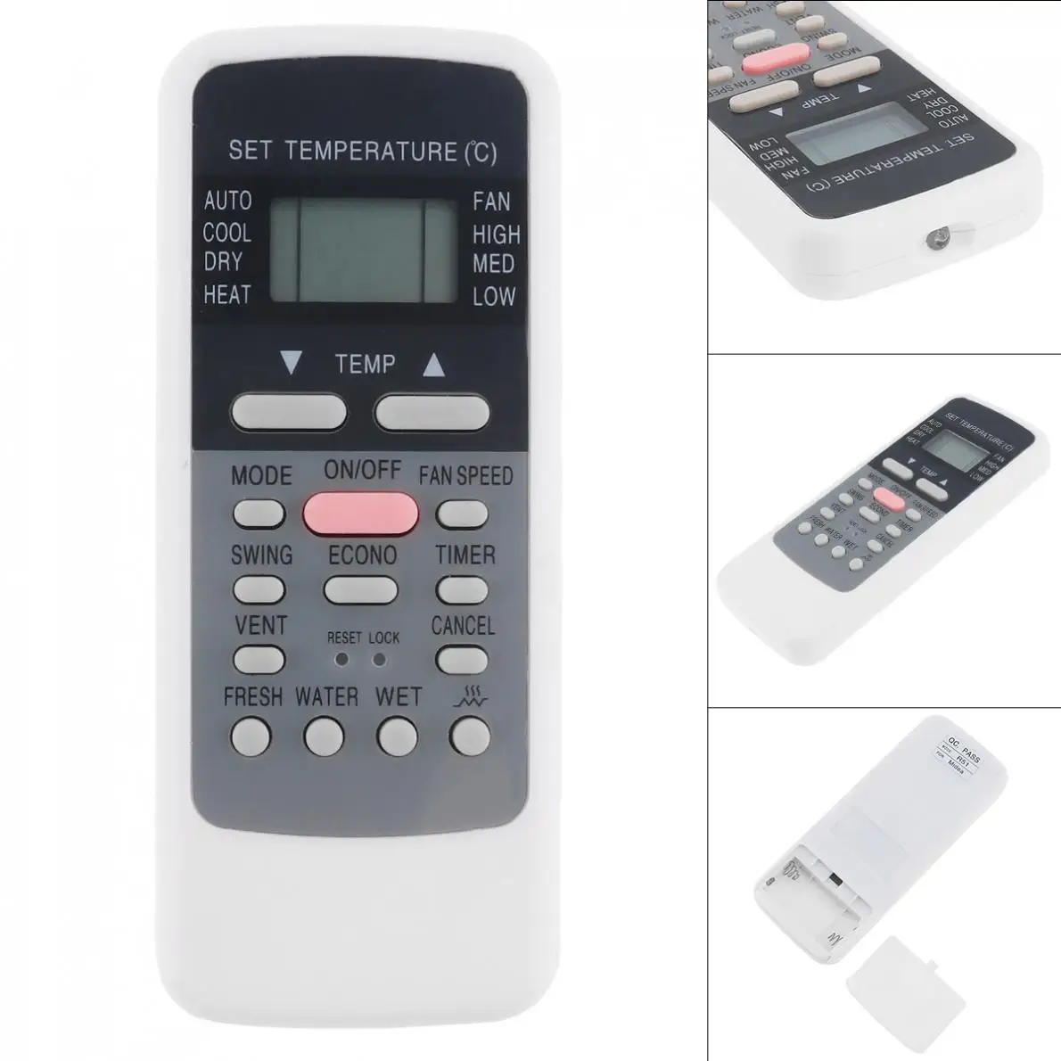 KELANG Universal LCD Air Conditioner Remote Control for Media Air