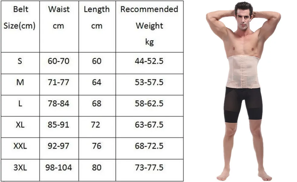 Мужской Пояс для коррекции талии, пояс для тренировок, корсет для утяжки живота, пояс для похудения, корсет для тела, пояс для уменьшения живота, мужской пояс для коррекции тела, пояс для коррекции живота