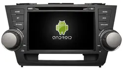 Android 8,1 quad core dvd-плеер media стерео радио Wi-Fi carplay tpms obd gps DVR головного устройства для toyota highlander