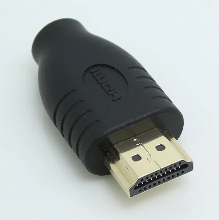 10 قطعة مايكرو HDMI الإناث إلى HDMI ذكر محول محول HDMI شاشة كمبيوتر محمول ذات دقة عالية التلفزيون DVD PC