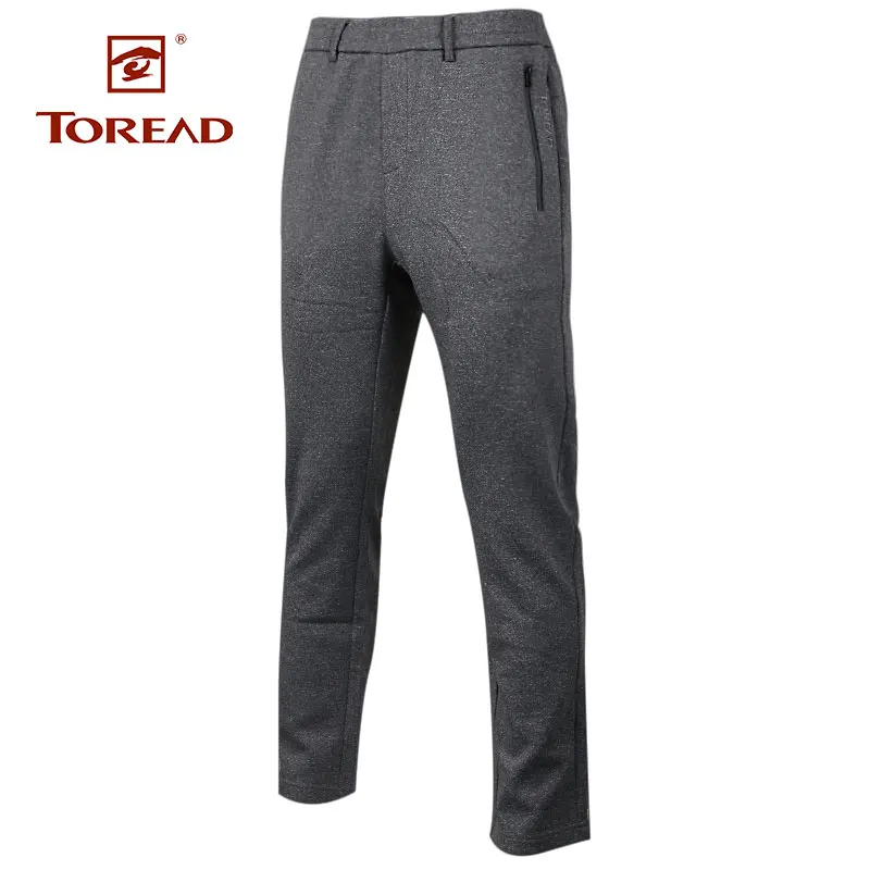 

Toread Men's Trousers Autumn Warm New Hiking Leisure Outdoor Casual Pants Windproof Trekking Sports Off-Road Travel Pants