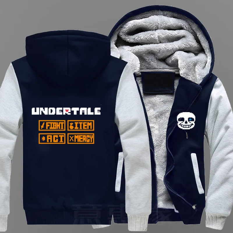[Фото] Горячая игры Undertale фриск без карнавальный костюм куртки с меховым