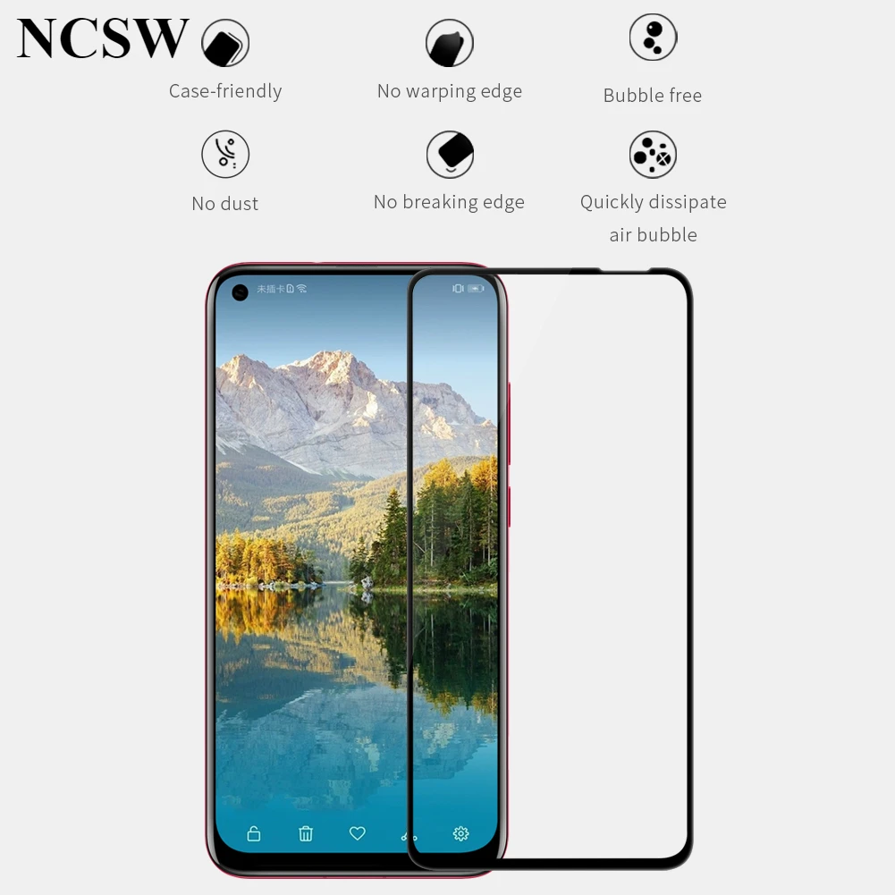 

FOR Huawei Honor 9X Tempered Glass for Huawei Honor 8X Screen Protector Glass Honor 20i 10i 8S 8C 8A Protective Glass Film Guard