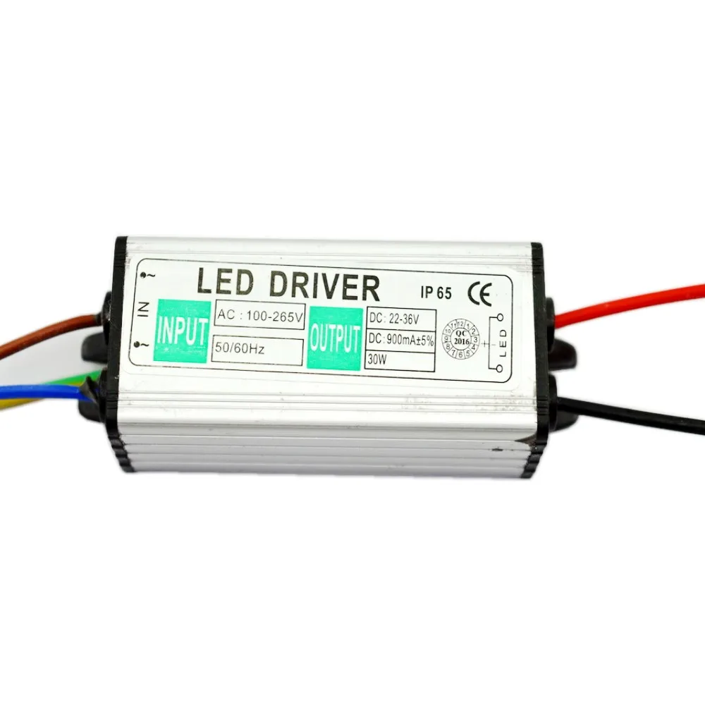 30W AC 85 265V to 30V Power Supply LED Driver lighting Transformer For LED Strip IP65