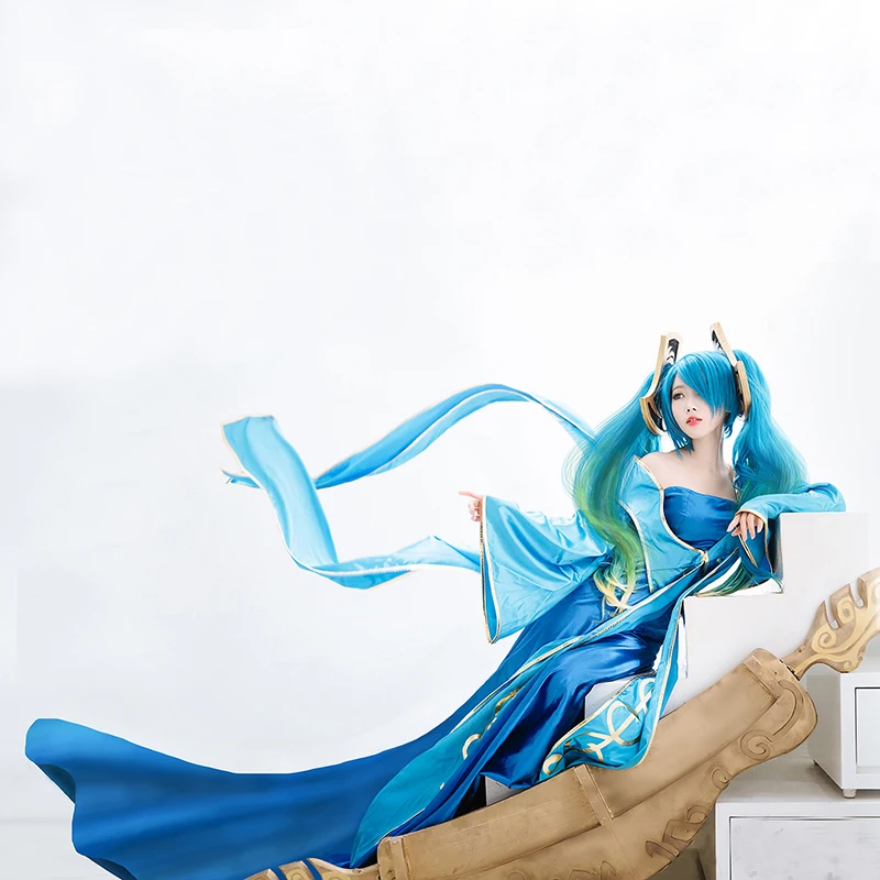

LOL Maven of the Strings Sona Buvelle Cosplay Costume lol Uniform Halloween Costume for women Custom made