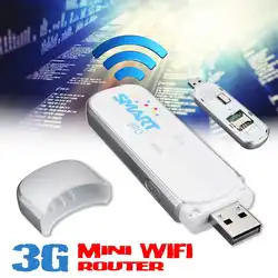 Мини Портативный разблокированный-3g wifi автомобильный беспроводной usb модем Мобильный широкополосный модем слот для sim-карты