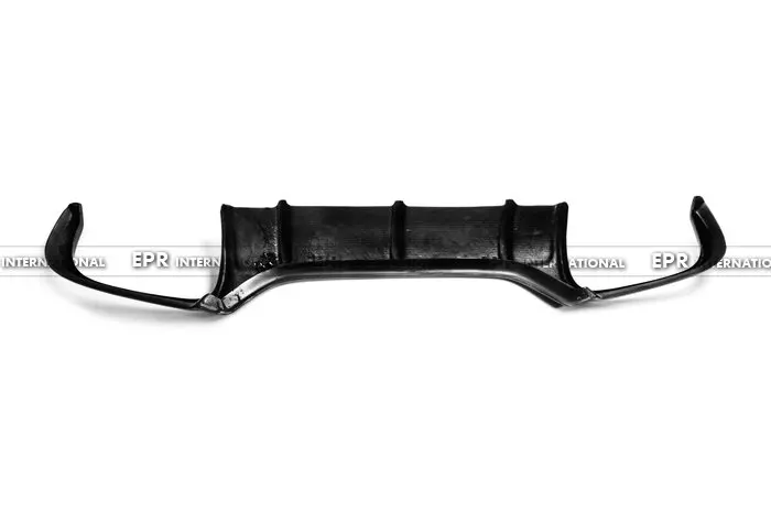 Car-styling For BMW E63 E64(Soft top) M6 Carbon Fiber Vorsteiner Style Rear Diffuser Glossy Fibre Bumper Body Kit Accessories