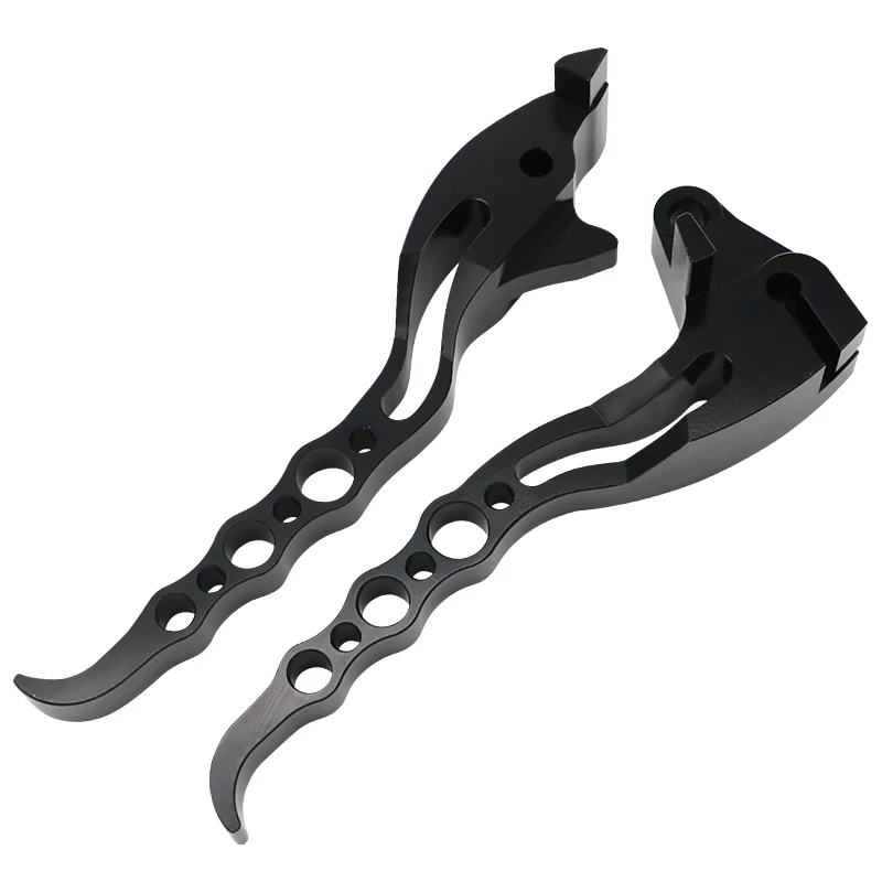 NUOXINTR Motorcycle Brake Clutch Levers Black Chrome New For Suzuki Boulevard M109R 2006-2017